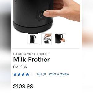 DeLonghi Electric Milk Frother